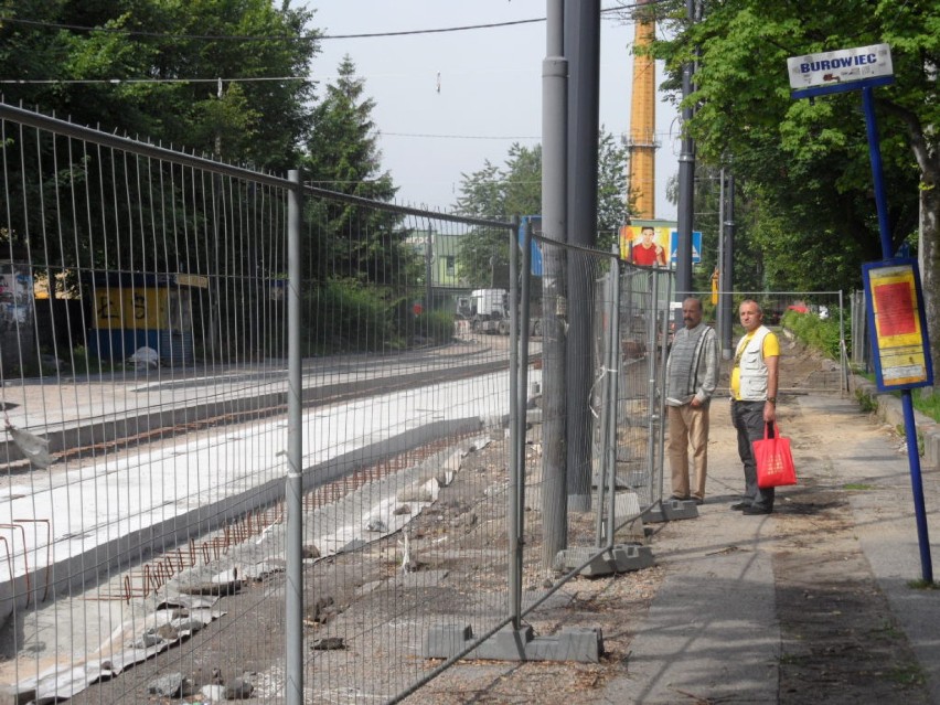 Remont torów w Szopienicach