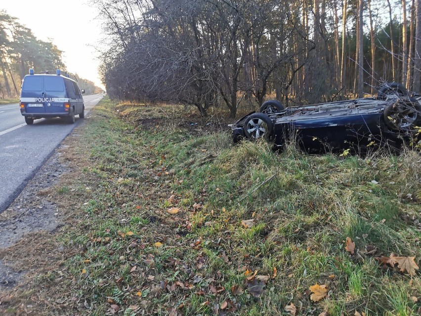 Wypadek BMW we Włocławku
