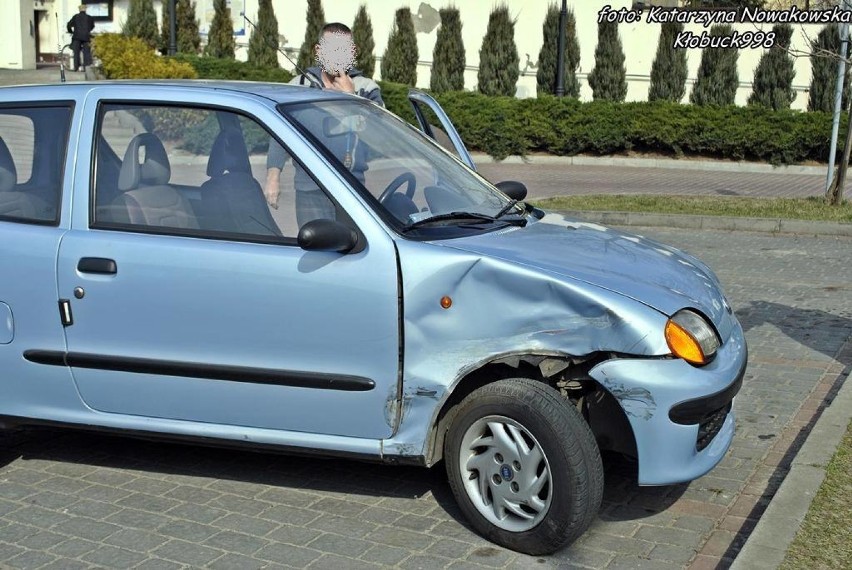 Kolejna kolizja w Krzepicach na skrzyżowaniu ul. Dolnej i ul. Wieluńskiej