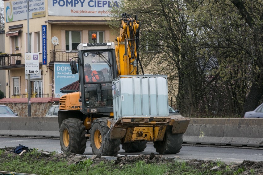 Remont na ulicy Zakopiańskiej w Krakowie daje się we znaki...