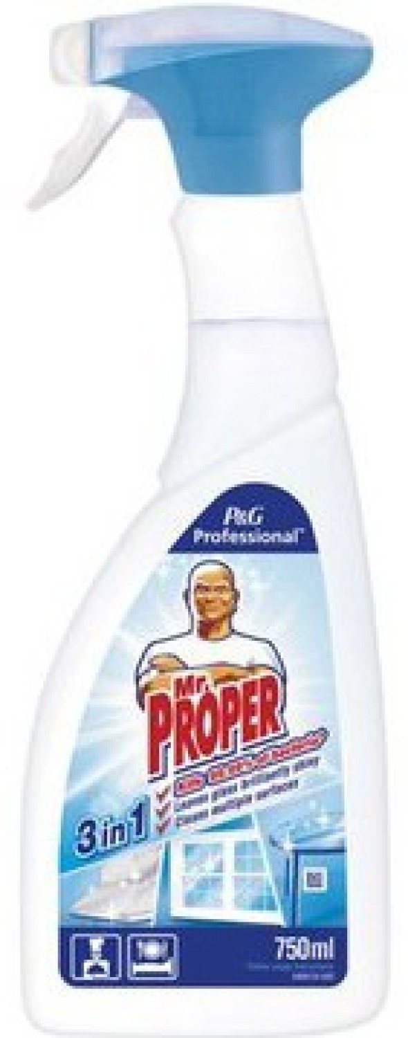 Mr.Proper Płyn do mycia okien 3w1 spray (750ml)