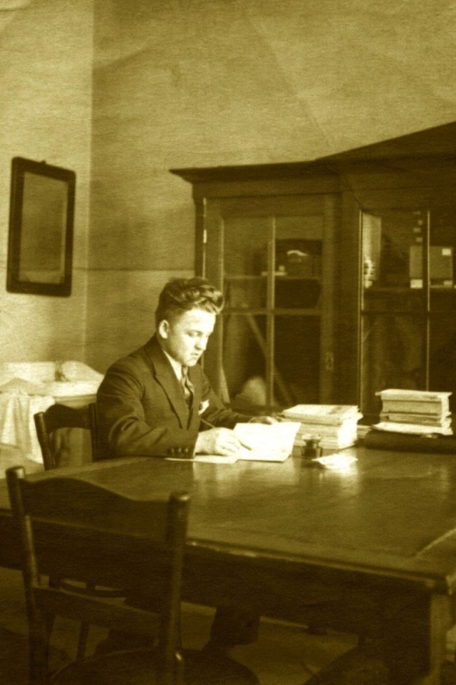 Andrzej Czudek w Rudzie Śląskiej - zdjęcie z rodzinnego albumu