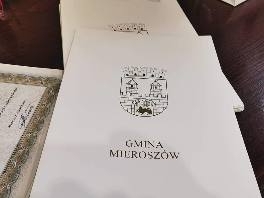 Podziękowania dla sołtysów z terenu gminy Mieroszów!