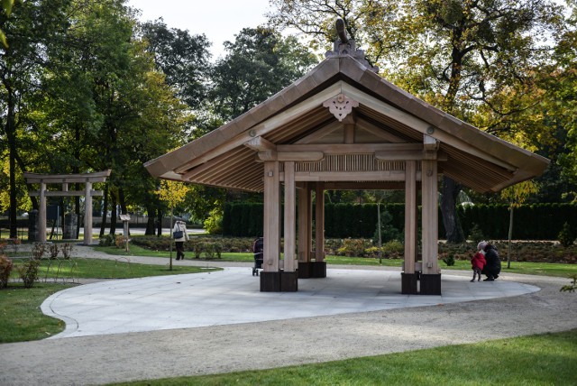 Japońska część Parku Oliwskiego otwarta została wiosną ubiegłego roku