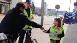 Przedszkolaki przypominały rowerzystom i pieszym o zasadach ruchu drogowego [zdjęcia]