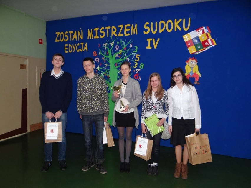 IV edycja Międzyszkolnego Konkursu Zostań Mistrzem Sudoku w Gimnazjum nr 2