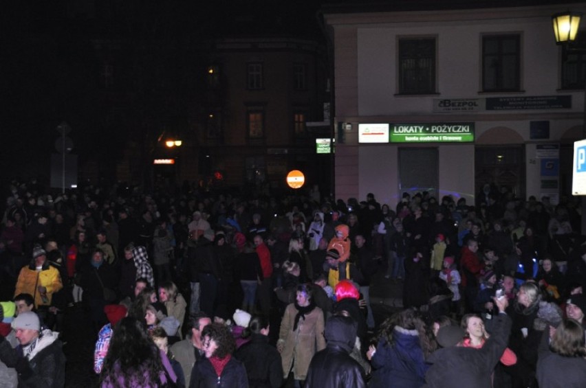 Powitanie Nowego Roku na Rynku w Jarosławiu