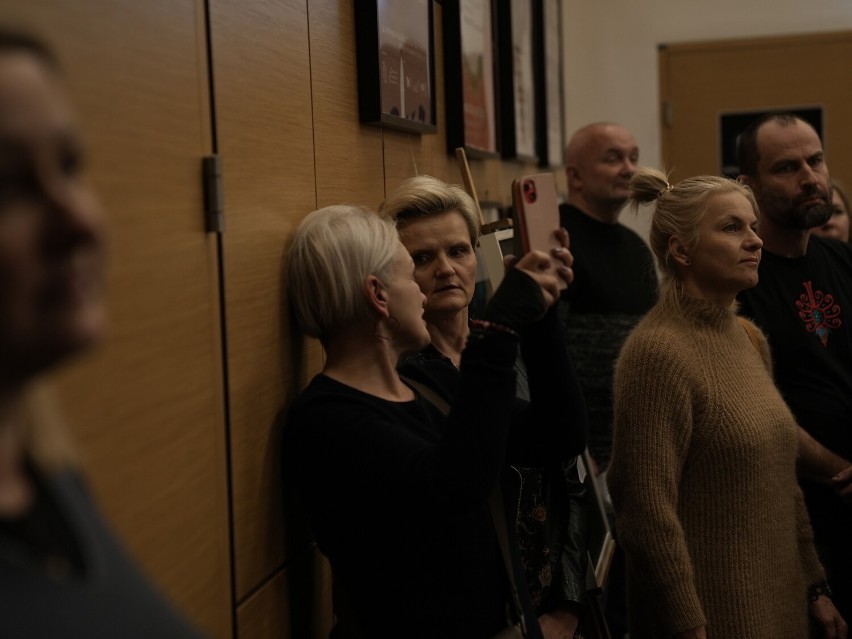 Spektakl "Śmierć na gruszy” w reżyserii Łukasza Kosa w Ratuszu w Zduńskiej Woli