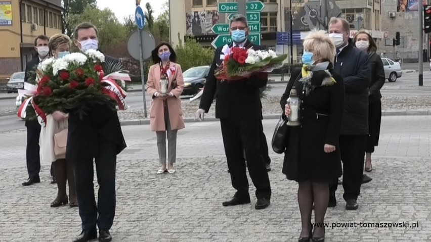 Władze miasta i powiatu świętowały Dzień Flagi i rocznicę uchwalenia Konstytucji 3 Maja [FILM, ZDJĘCIA]