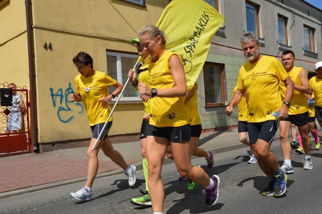 Pielgrzymka biegowa z Bytowa w Bełchatowie