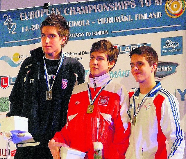 Kamil Gersten w fińskim Vierumaki mógł się cieszyć ze złotego medalu mistrzostw Europy juniorów.