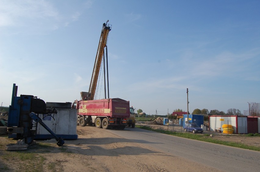 Kwidzyński most - jak budują w maju