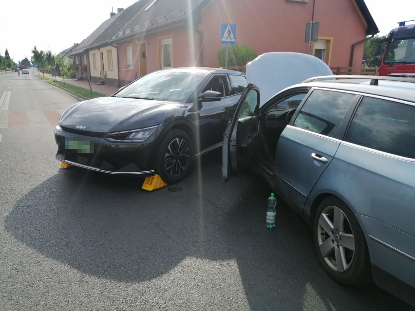 Zderzenie dwóch pojazdów w Wielichowie       