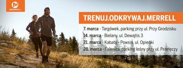 Treningi biegowe w Warszawie: rusza seria "Trenuj, odkrywaj, Merrell"