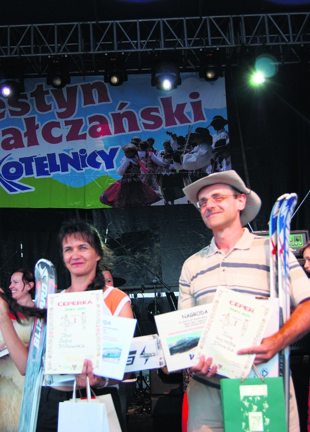 Ceperska para roku 2011 - Wojciech Drozda i Zofia Pilitowska - dzięki wygranej wrócą do Białki już w zimie