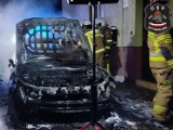 W nocy spłonął samochód wójta gminy Konopnica. Policja ustala przyczyny zdarzenia. "Mam nadzieję, że nie było to umyślne podpalenie"