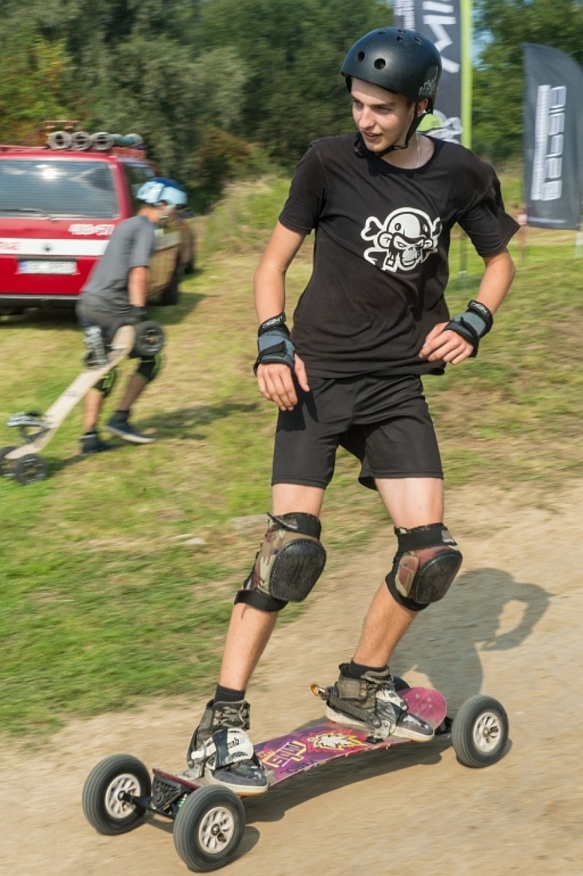 Mountainboard w Moszczenicy - widowiskowe mistrzostwa Polski [DUŻO ZDJĘĆ]