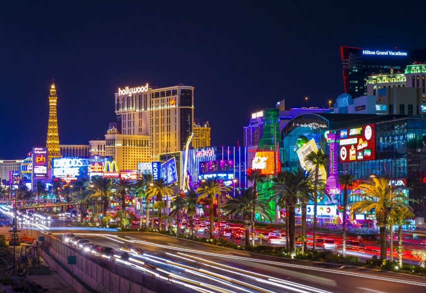 Las Vegas stał się popularniejszy o 172%, dzięki czemu jest...