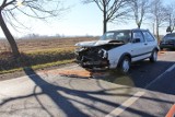 Wypadek w Perzycach - Karambol trzech aut, 10-latka w szpitalu. ZDJĘCIA