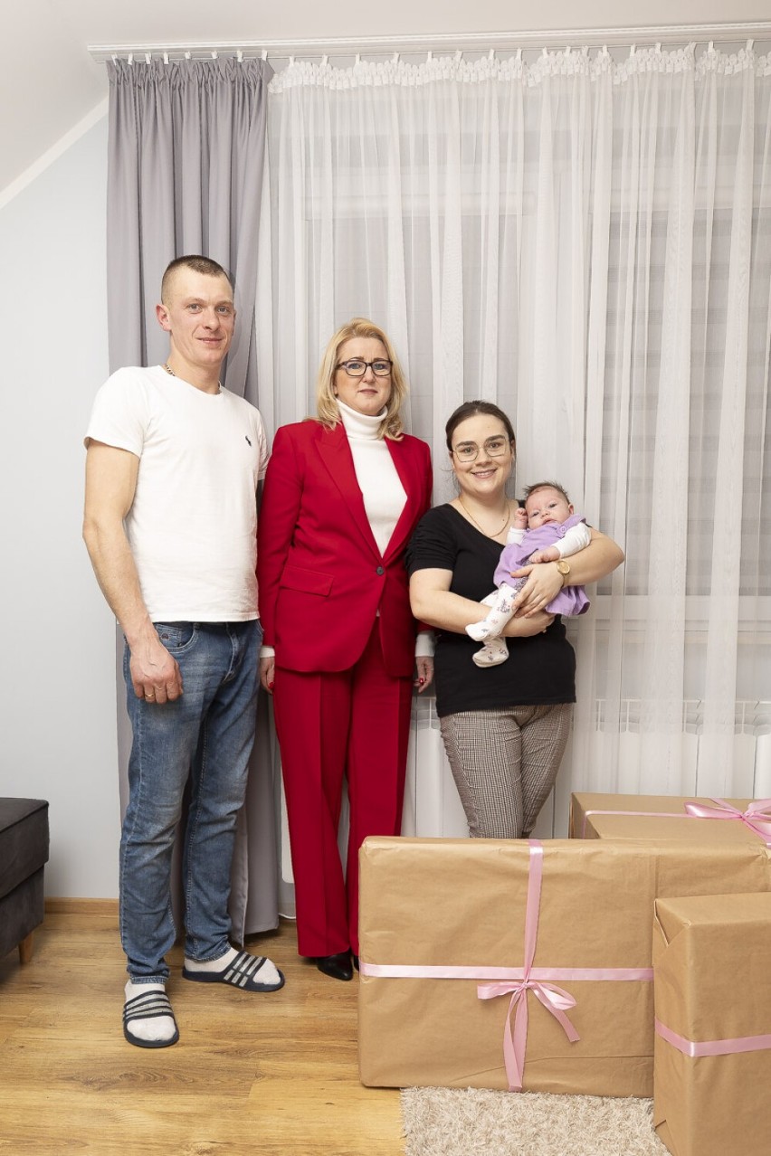 Zuzanna jest pierwszym dzieckiem z gminy Stawiski, które...