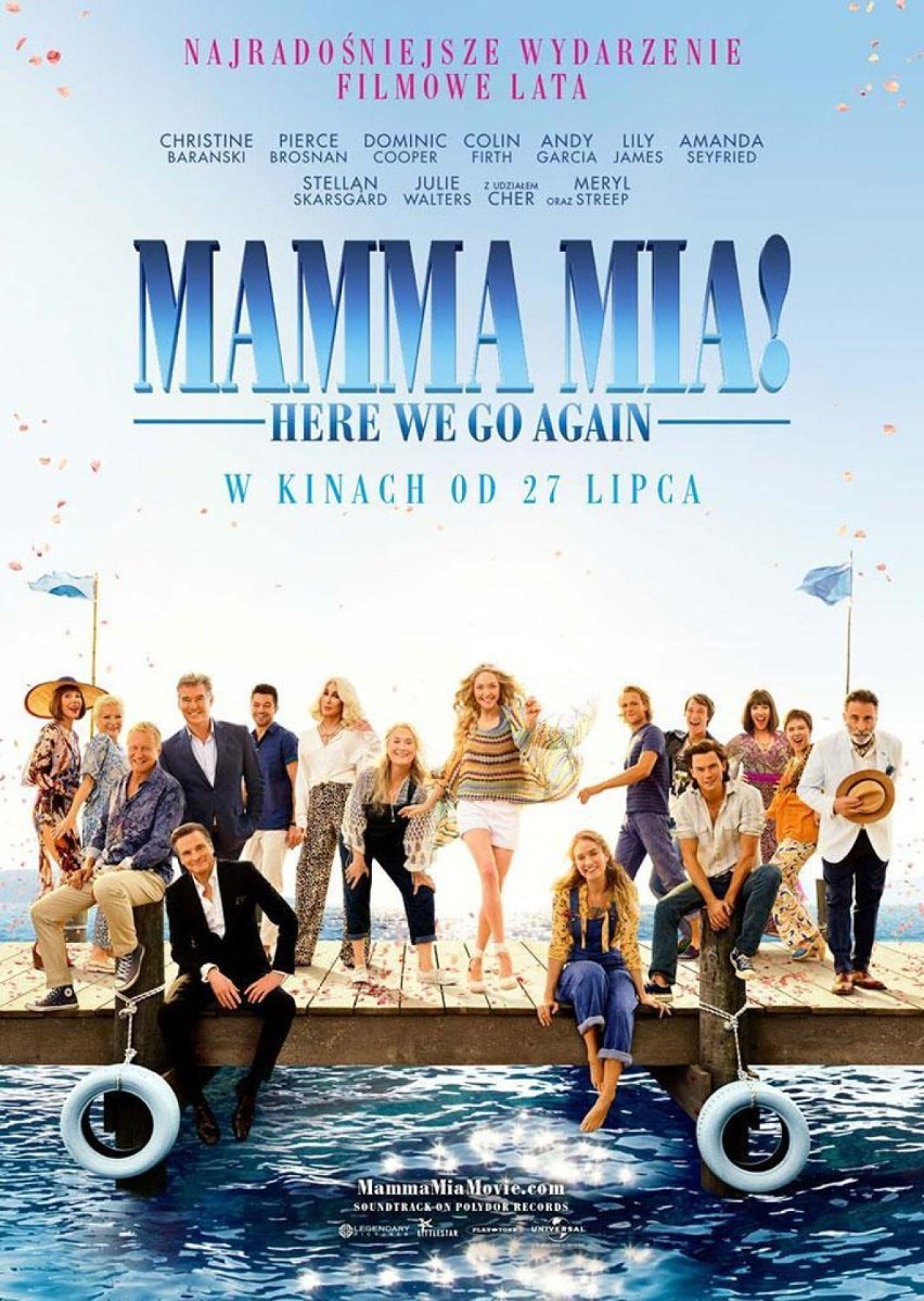 Mamma Mia Here we go again - plakat