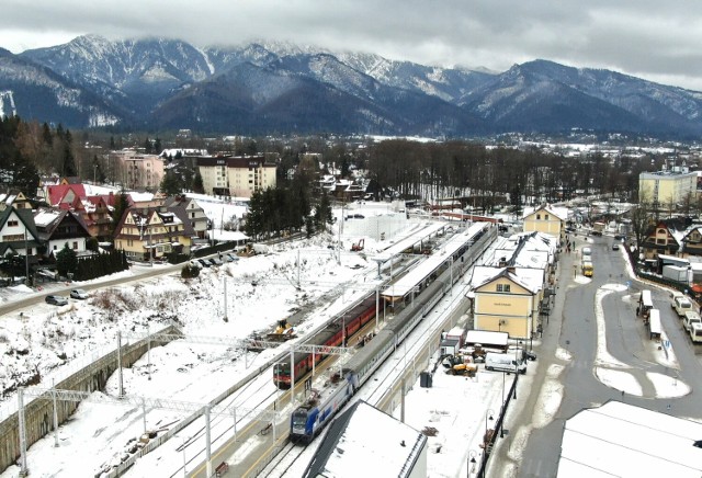 Stacja PKP w Zakopanem znajduje się w końcowej fazie modernizacji, ale od kilku tygodni pociągi już tam się zatrzymują