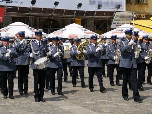 W Opocznie na Wojewódzkim Święcie Policji zagra reprezentacyjna orkiestra KWP we Wrocławiu