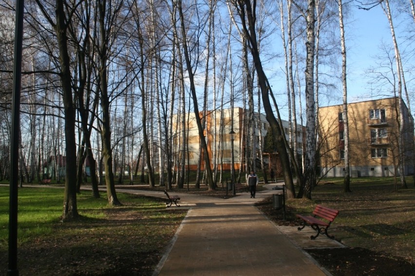 Park Zdrojowy w Goczłkowicach jak nowy