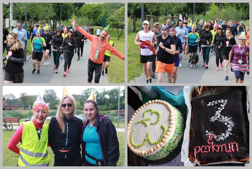 3. urodziny biegu Parkrun na Słodowie we Włocławku, 28 maja...