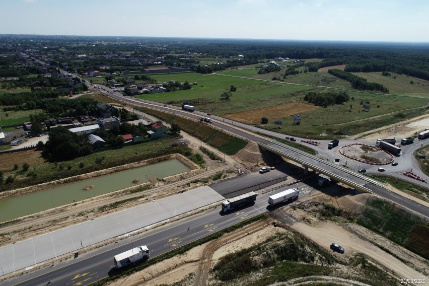 Budowa autostrady A1. Nowe utrudnienia na odcinku Kamieńsk - Radomsko