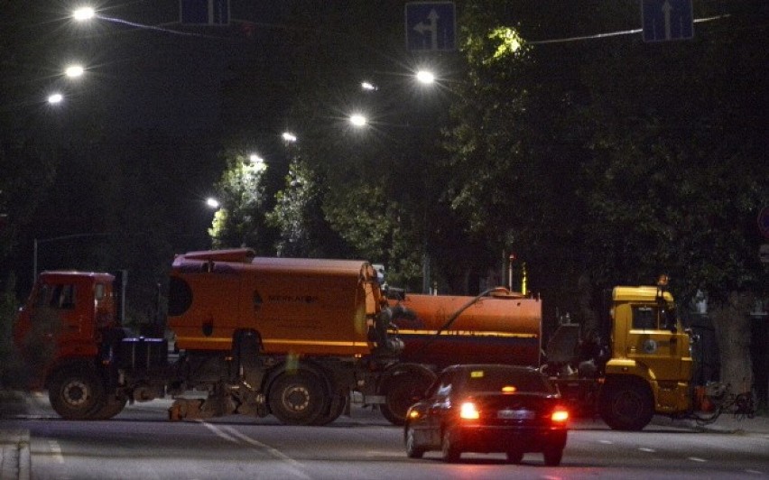 Ciężarówki blokują drogę dojazdową do Rostowa nad Donem,...