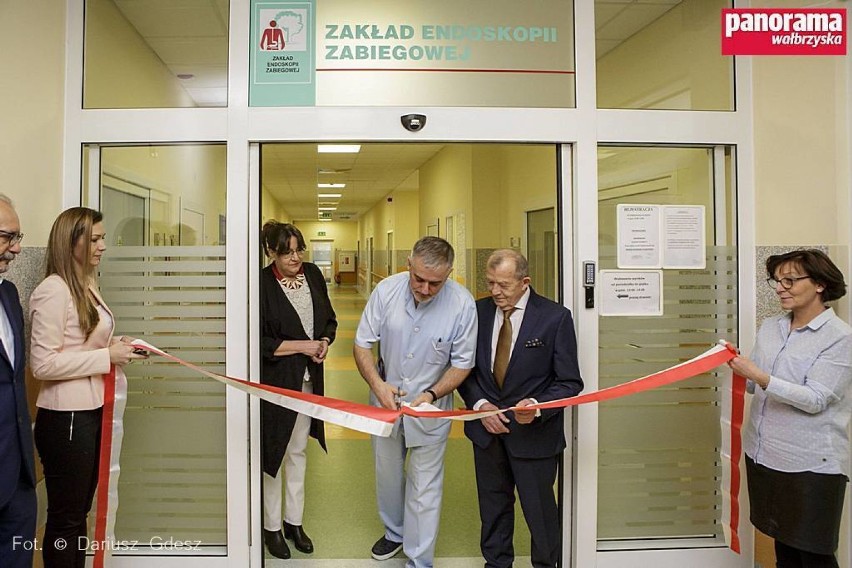 W Specjalistycznym Szpitalu im. dra Alfreda Sokołowskiego uroczyście otwarto zmodernizowany Zakład Endoskopii Zabiegowej