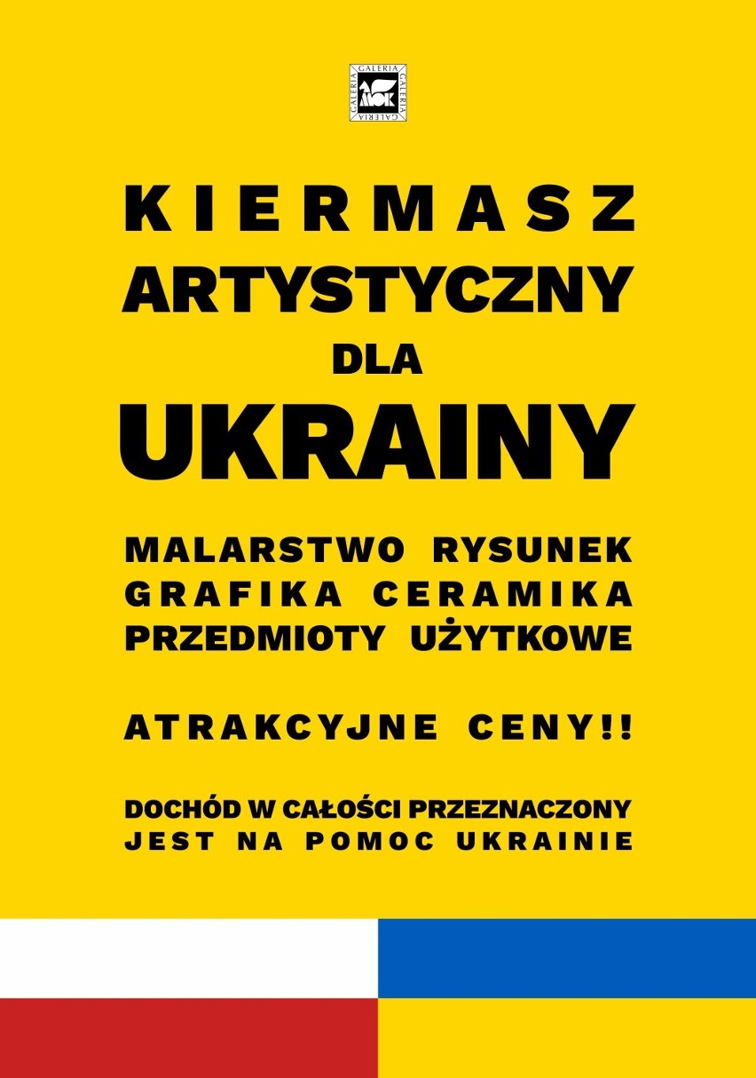 Dębica. Kiermasz Artystyczny dla Ukrainy zakończony. Zebrane środki trafią do Polskiej Akcji Humanitarnej