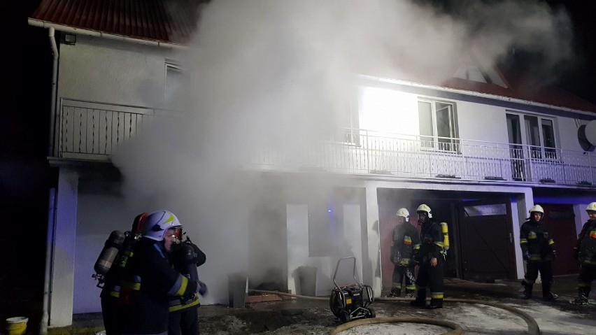27 lutego paliła się kotłownia w budynku mieszkalnym w...