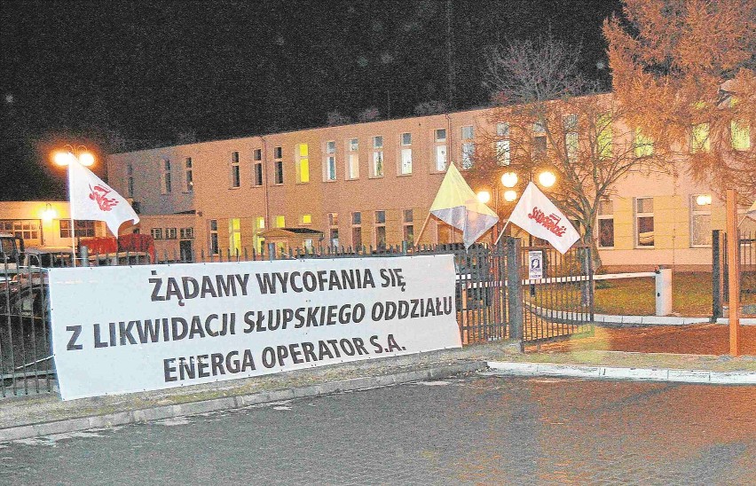 Słupski oddział Energi ma być połączony z koszalińskim. Związkowcy protestują