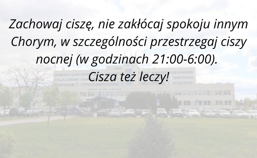 To należy do obowiązków pacjentów przebywających w szpitalu w Inowrocławiu. Niektóre Ciebie zaskoczą [9.04.2022]