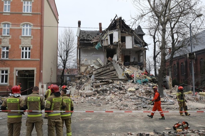 Wybuchu gazu w Katowicach. Policja zatrzymała podejrzanego, jest też wniosek o areszt