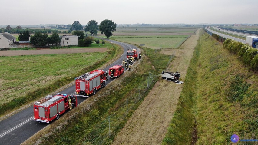 Wypadek w gminie Choceń