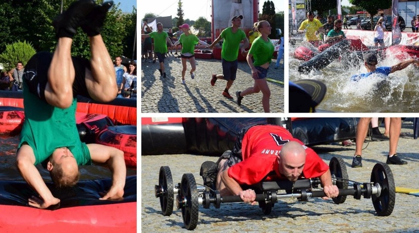 W Gniewkowie zawodnicy wspinali się, pokonywali trudne...