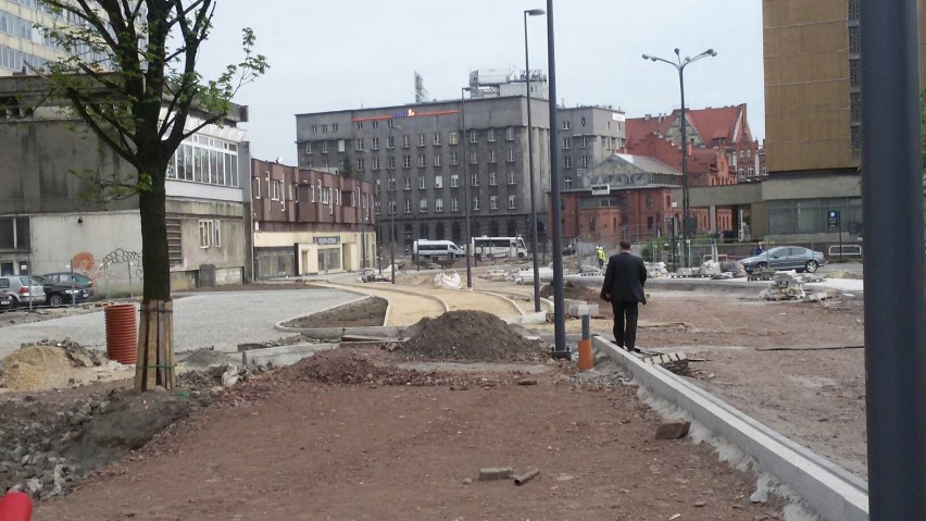 Przebudowa centrum Katowic - budowa Śródmiejskiej