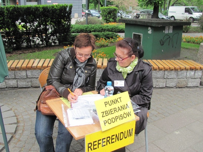 Referendum w Gliwicach: Zbieranie podpisów trwa [ZDJĘCIA]