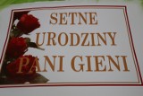 Niecodzienny jubileusz. Pani Genowefa z Gliny skończyła 100 lat. Nadal lubi czytać i oglądać telewizję [ZDJĘCIA]