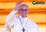 Wizerunek papieża Franciszka z Gazetą Wrocławską