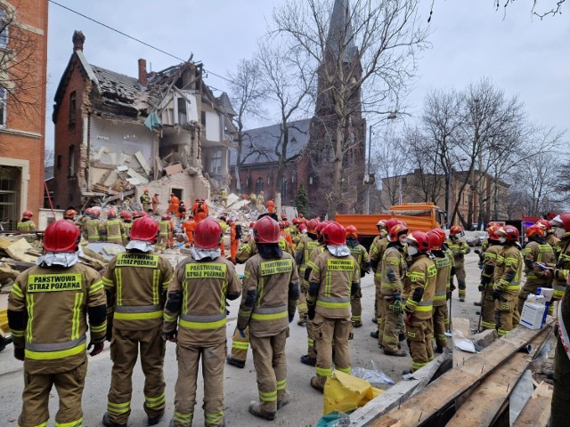 Strażacy z Nowego Sącza działali na miejscu tragedii w Katowicach