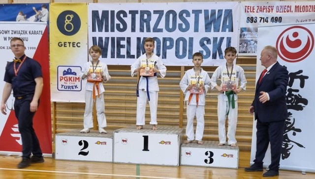 Karatecy Randori Radomsko z medalami Mistrzostw Wielkopolski w Turku