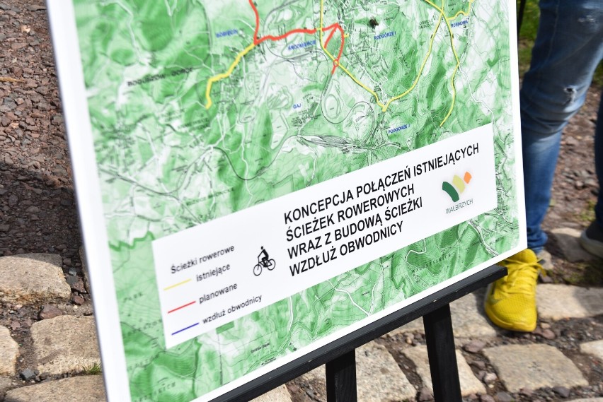 W Wałbrzychu jest plan rozbudowy ścieżek rowerowych, ma taka powstać wzdłuż zachodniej obwodnicy!