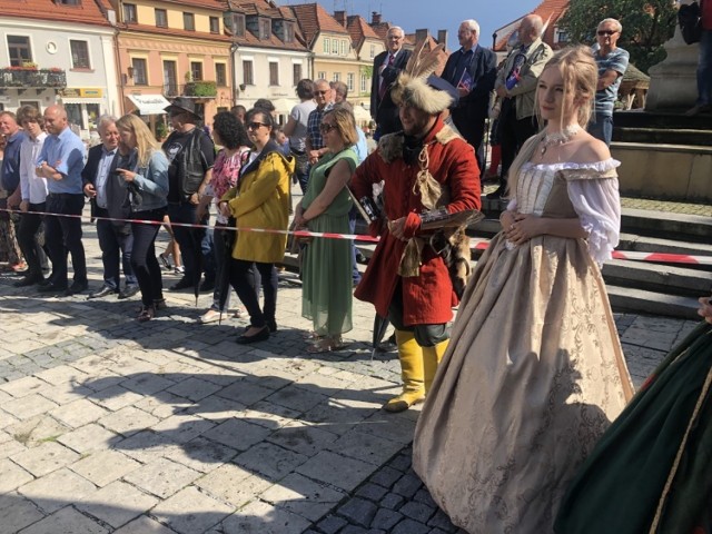 Postać Maryny Mniszchównej przypomniała  Magdalena Oliwa.