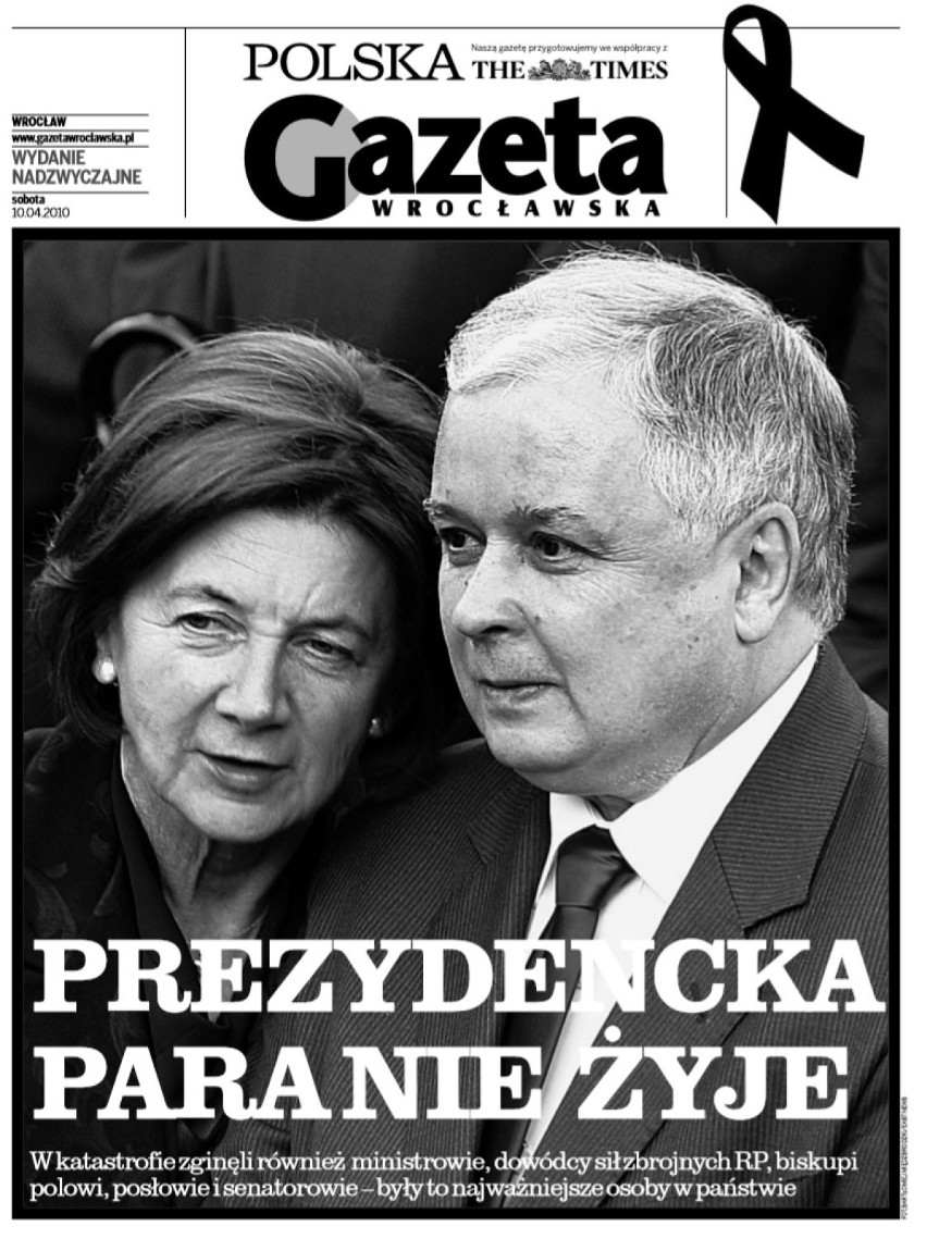 Wydanie nadzwyczajne Gazety Wrocławskiej z 10 kwietnia