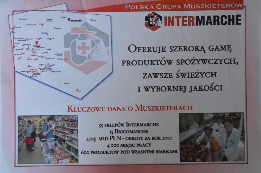 Reklama w latach 90. i na początku XXI wieku. Historia Malborka na starych ogłoszeniach