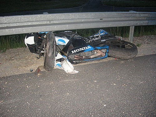 Wypadek motocyklisty w Pyrzowicach